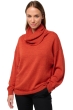 Baby Alpaca ladies roll neck tanis pumpkin l